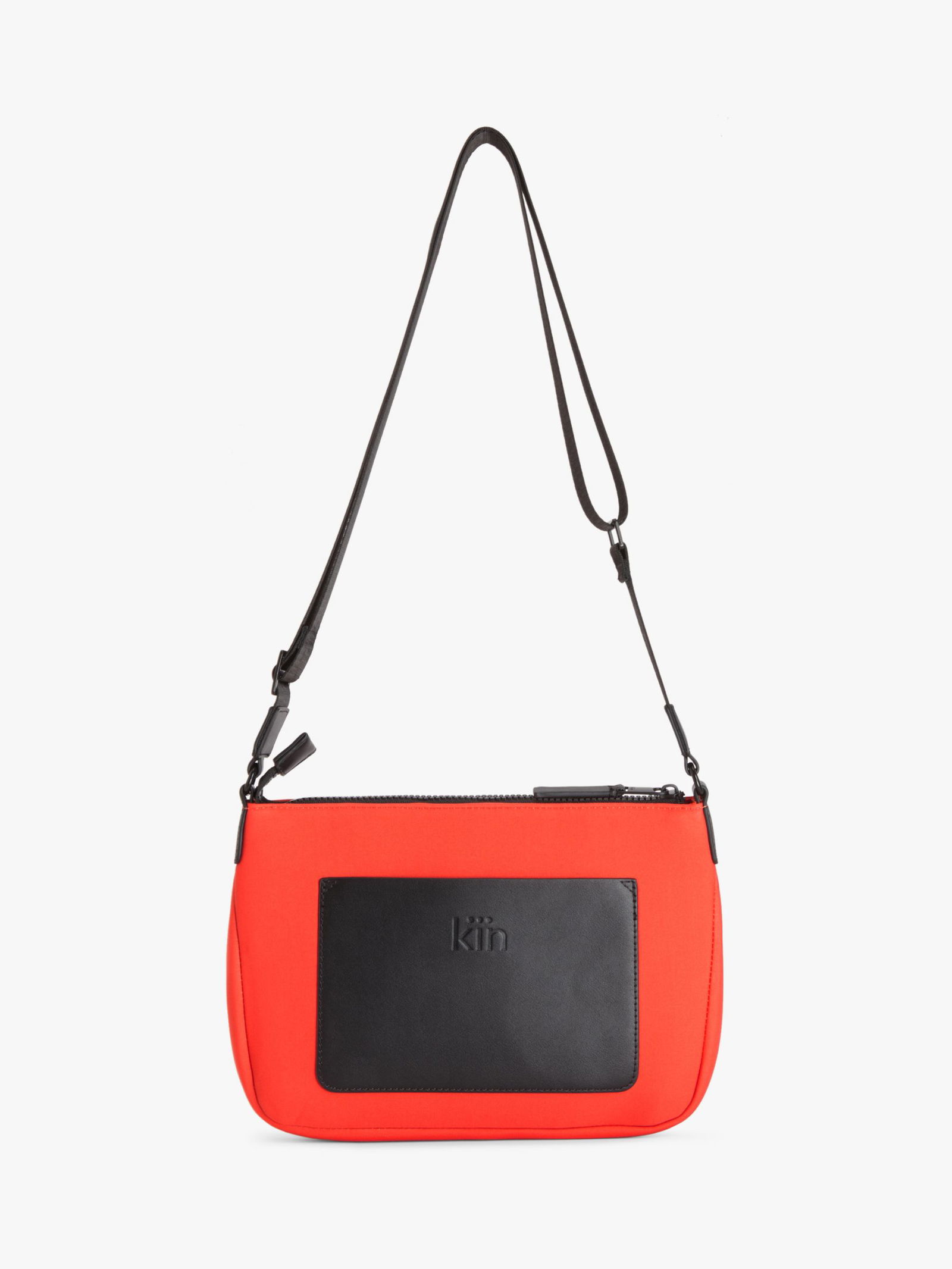 KIN Neoprene Cross Body Bag in Orange | Endource