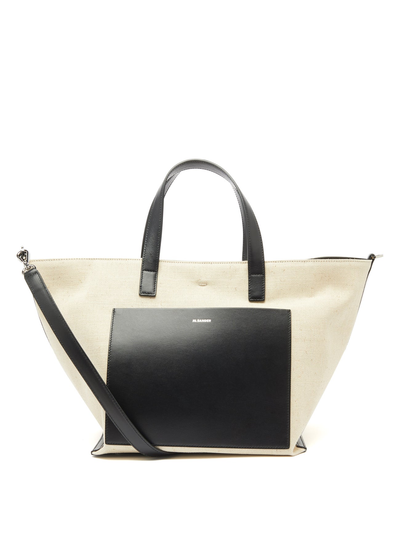 sander canvas tote jil sander border tote