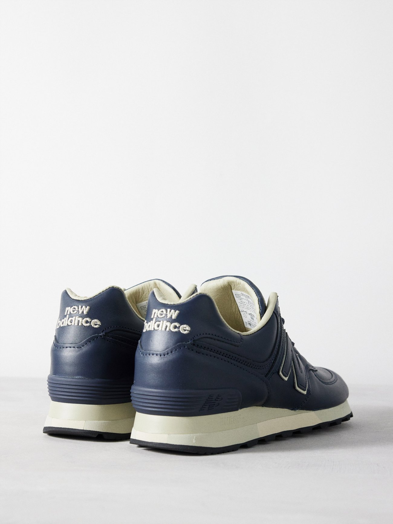 NEW BALANCE Made in UK 576 Leather Trainers | endource