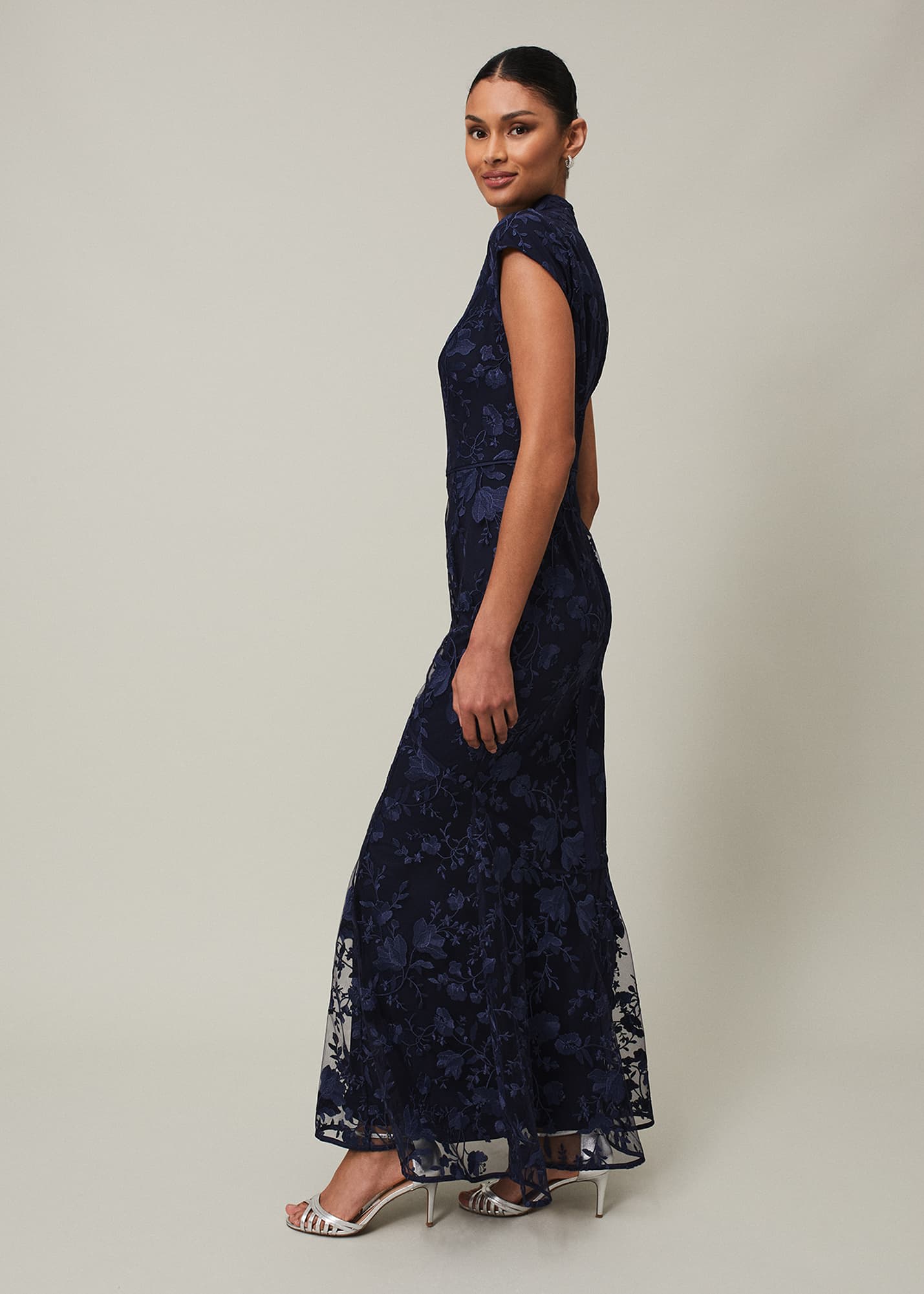 phase eight lizzy embroidered dress Lizzy Pink Embroidered Dress – This is Unfolded main image 0