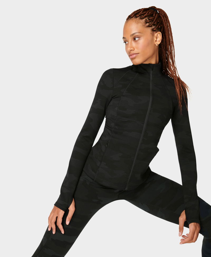 Sweaty Betty Power Boost Workout Zip Up