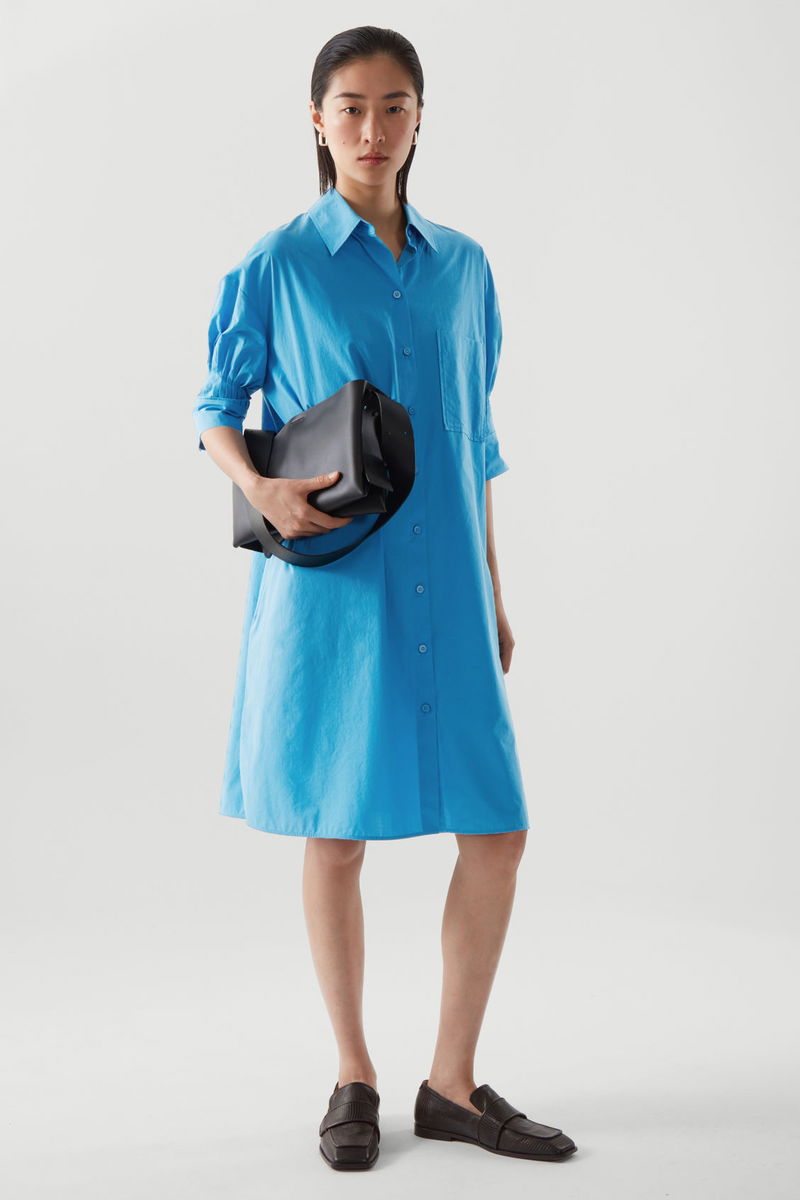 cos oversized jersey dress Shirt CURVY SENSE COLLECTION