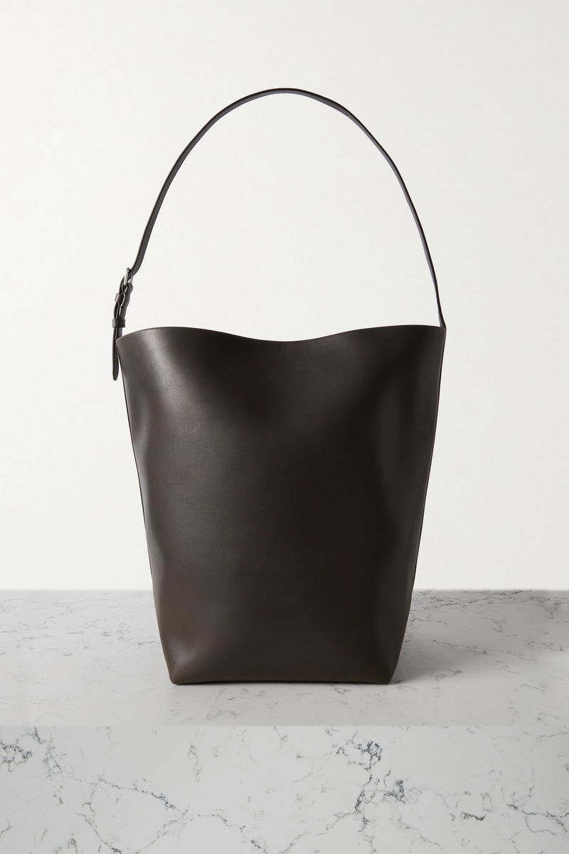 Large N/S Park Tote Bag in Leather