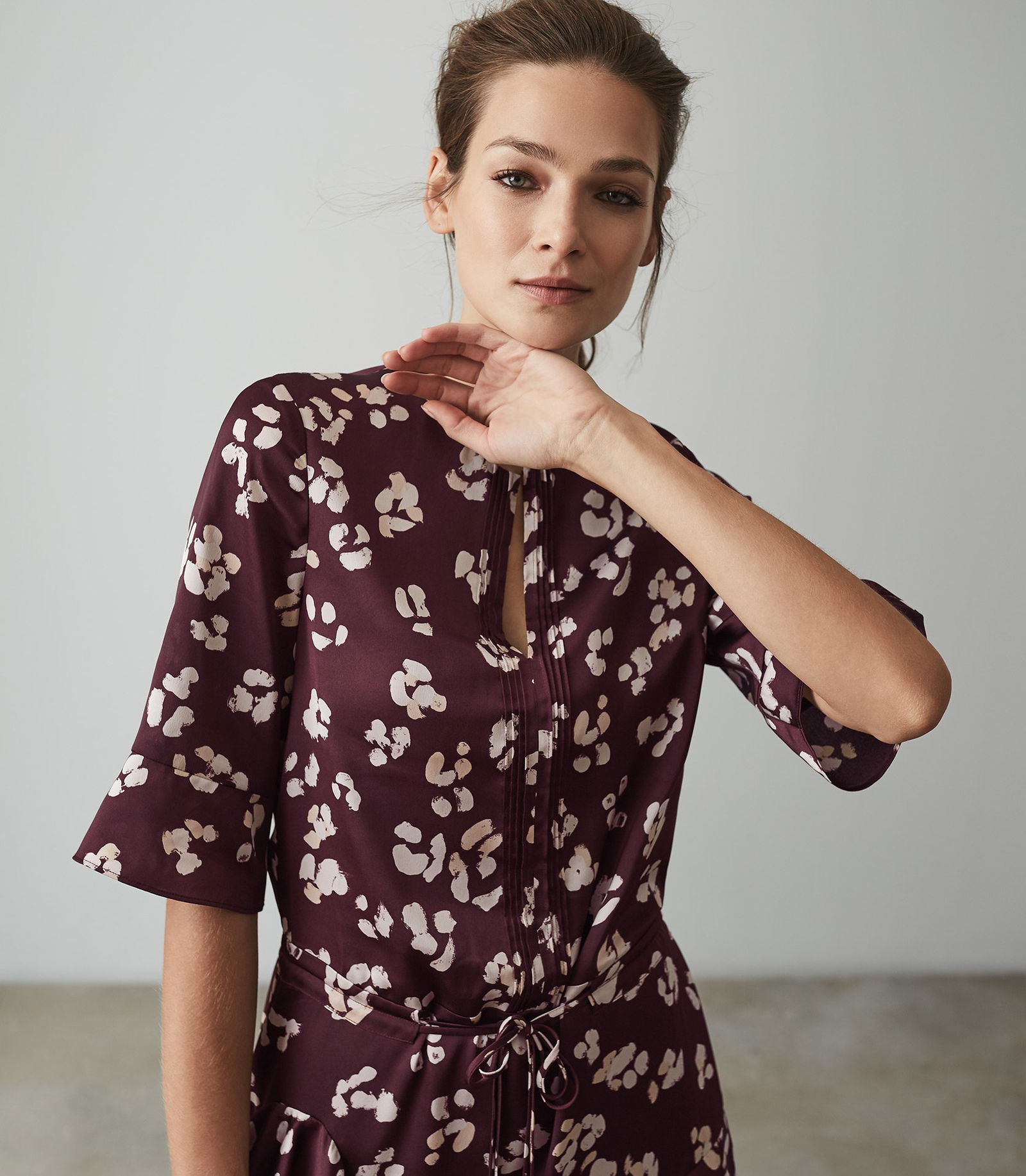 green emerald velvet dress Floral Embroidery Mini Dress