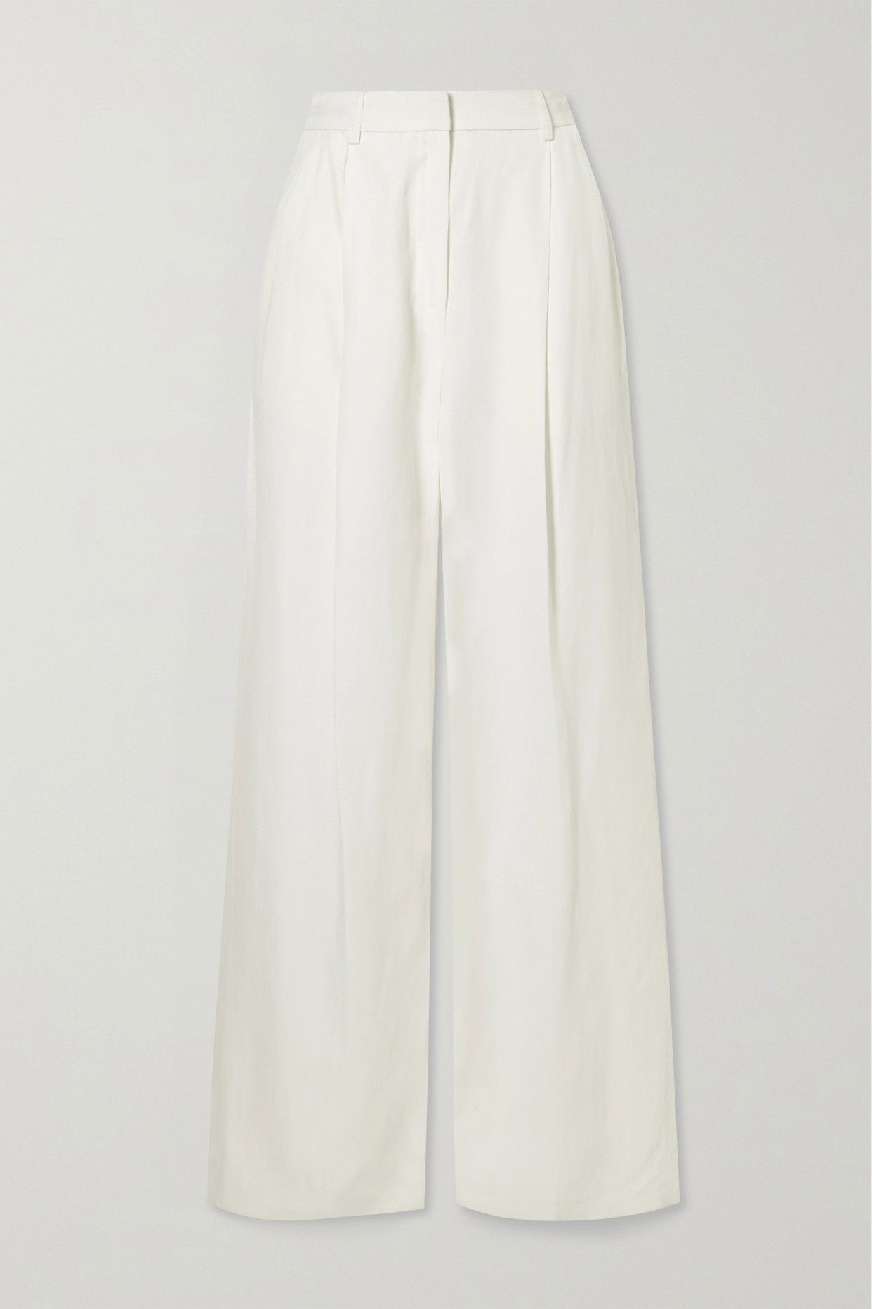 LOULOU STUDIO Aiwa twill wide-leg pants