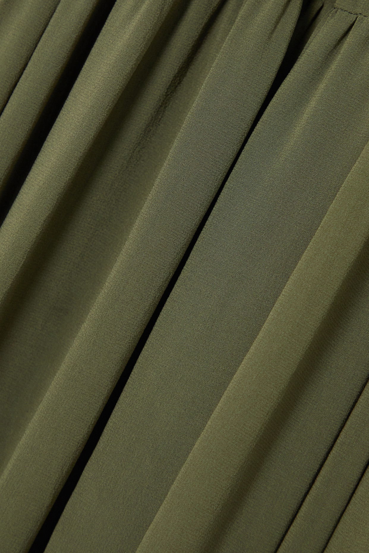 matteau green shirred maxi dress Matteau Shirred Cami Dress