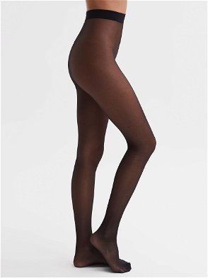 JOHN LEWIS 15 Denier Gentle Support Tights in Nearly Black