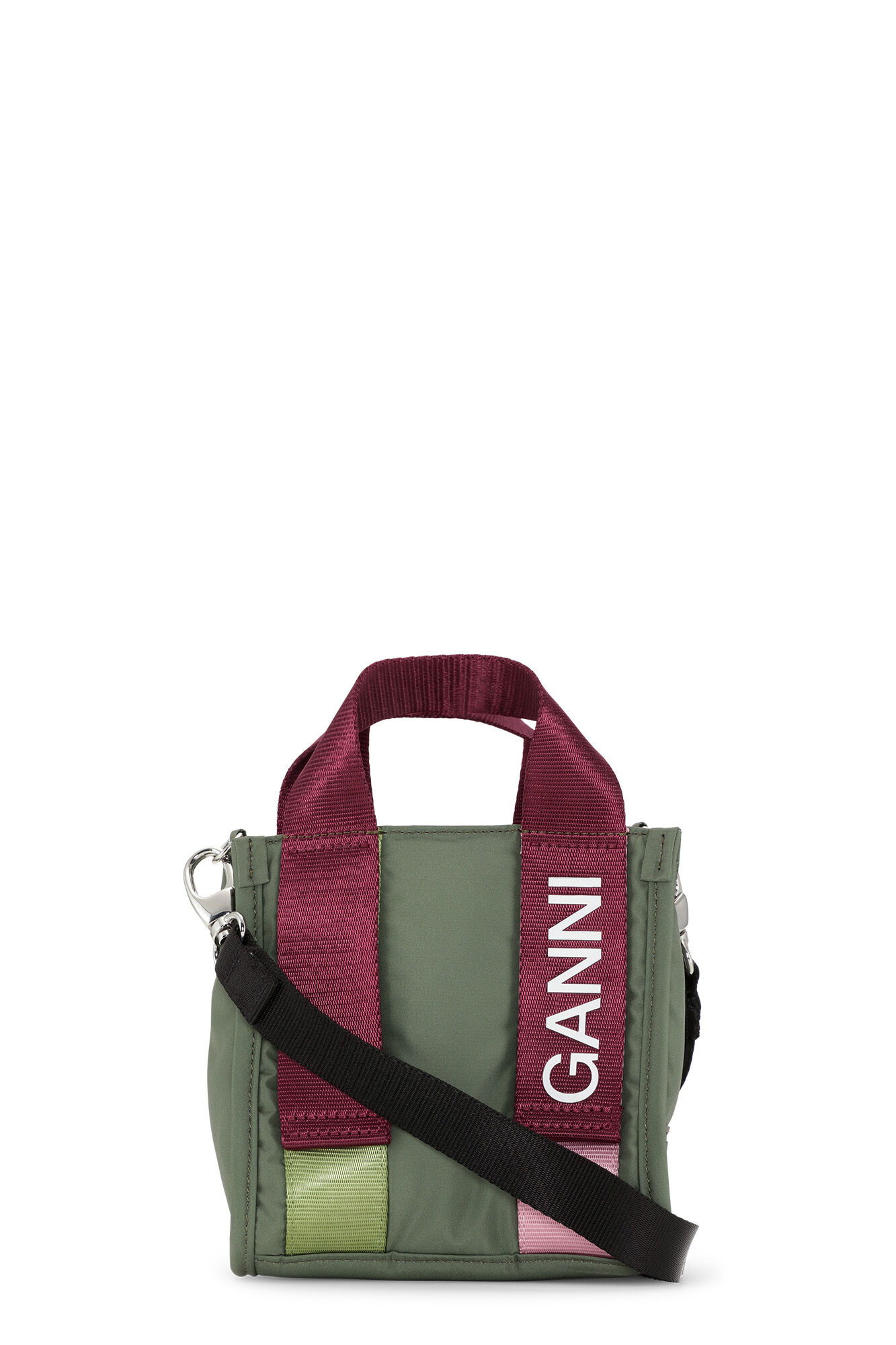 GANNI Recycled tech Mini Tote