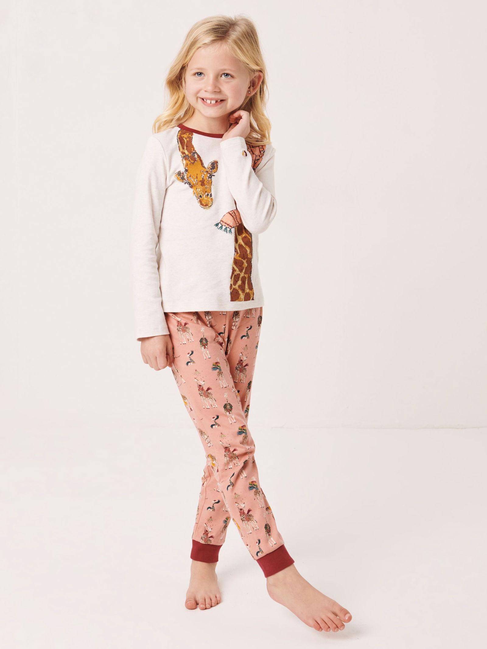 Pyjama T-Shirt Giraffe 'If Found Sleeping Do Not Disturb' - Cadeau Fun Pour Enfants Et Ados