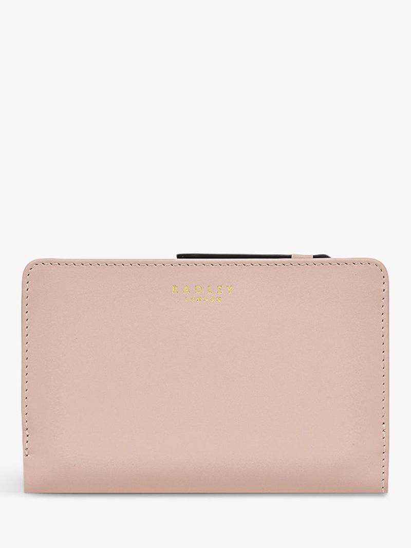 Leather Wallet Radley Rose Gold Purse Leather Grab Bag Sienna Pink