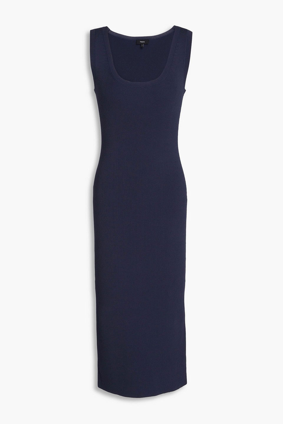theory ribbed midi dress Theory Cable Knit Dress