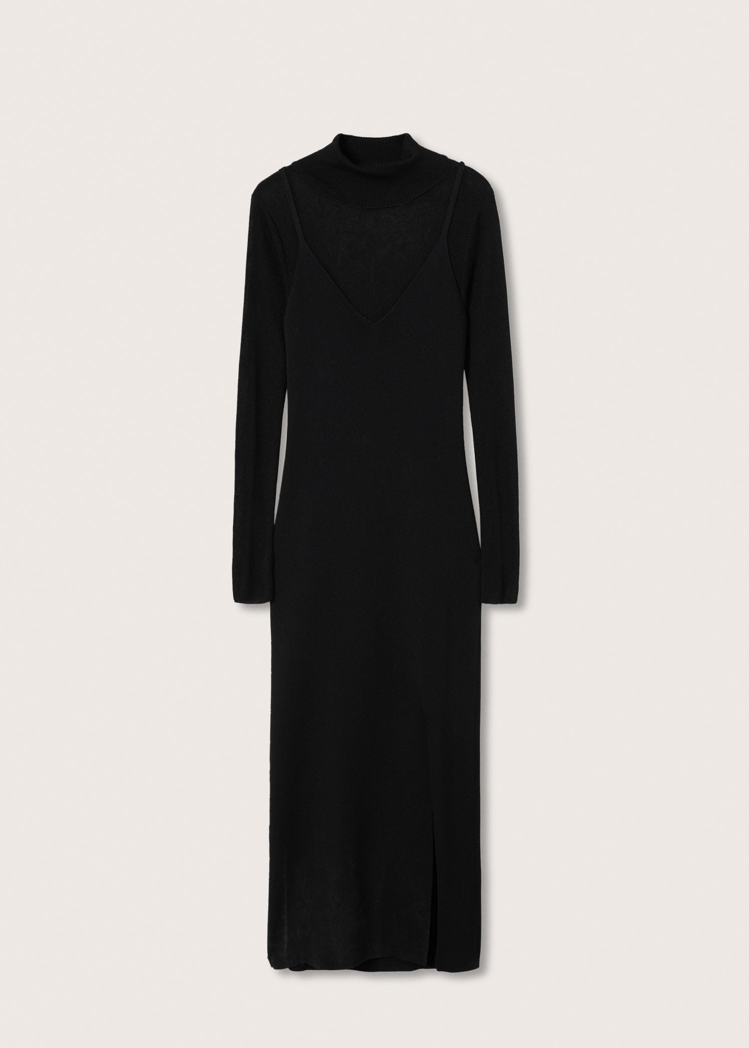 citrus club knit midi dress Women's Knit Ribbed Midi Dress L / Brown