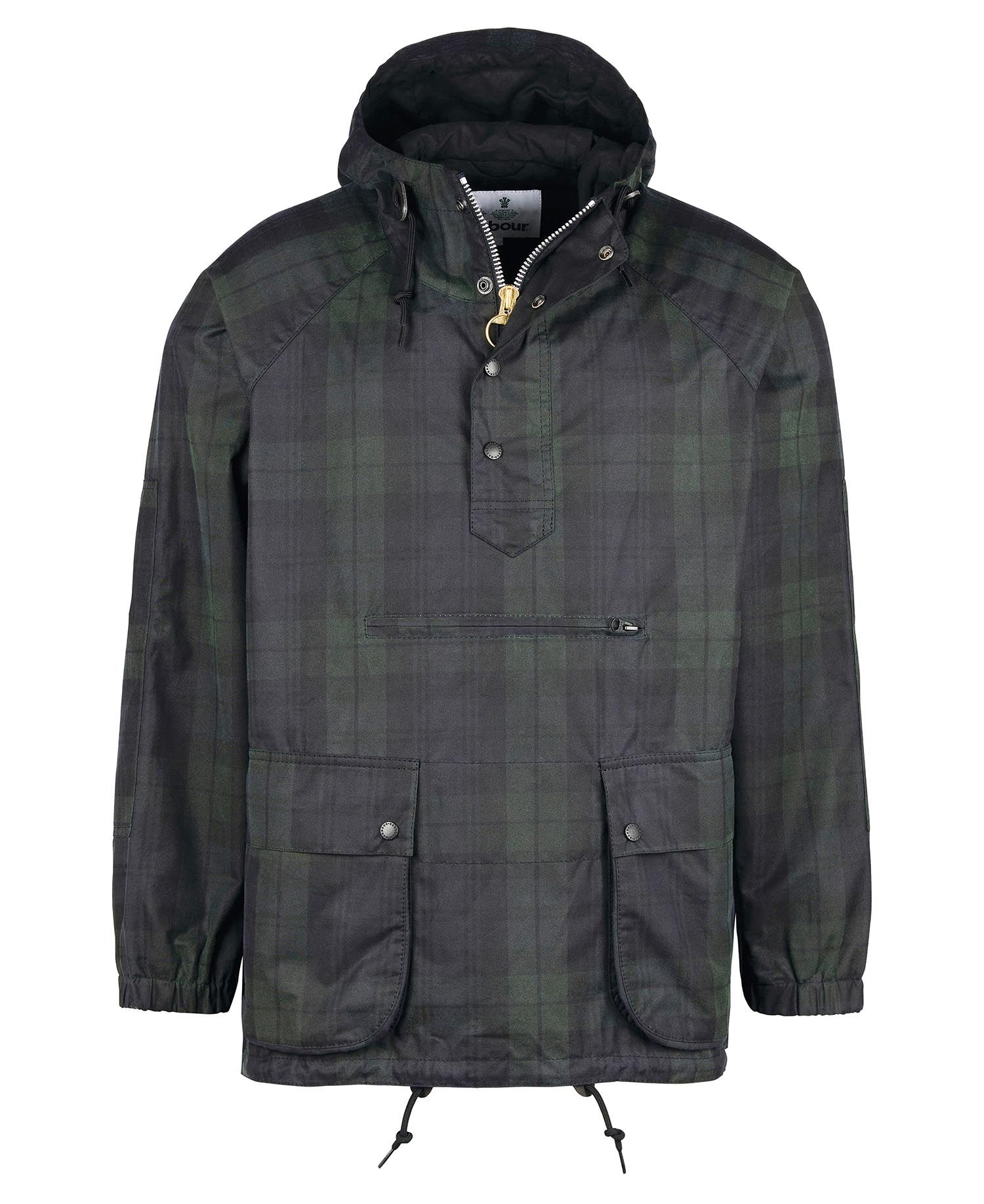 BARBOUR Slim Line Blackwatch Overhead Wax in Black | endource