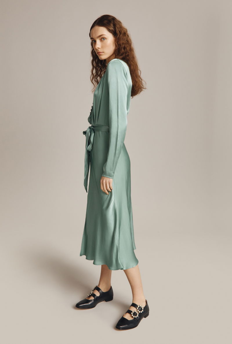 slim fit dress slacks Claude Monet Dress