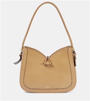 Everyday leather handbag The Row Beige in Leather - 33202694