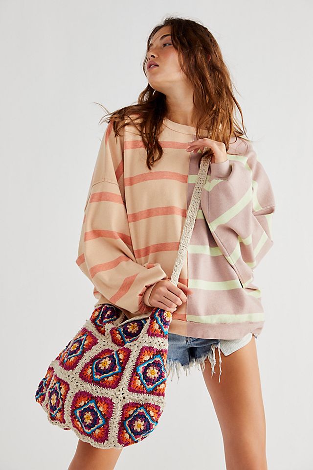 FREE PEOPLE Uptown Stripe Pullover endource