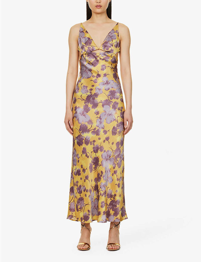 indi maxi dress OneSeason Long Indi Dress - Honolulu Khaki