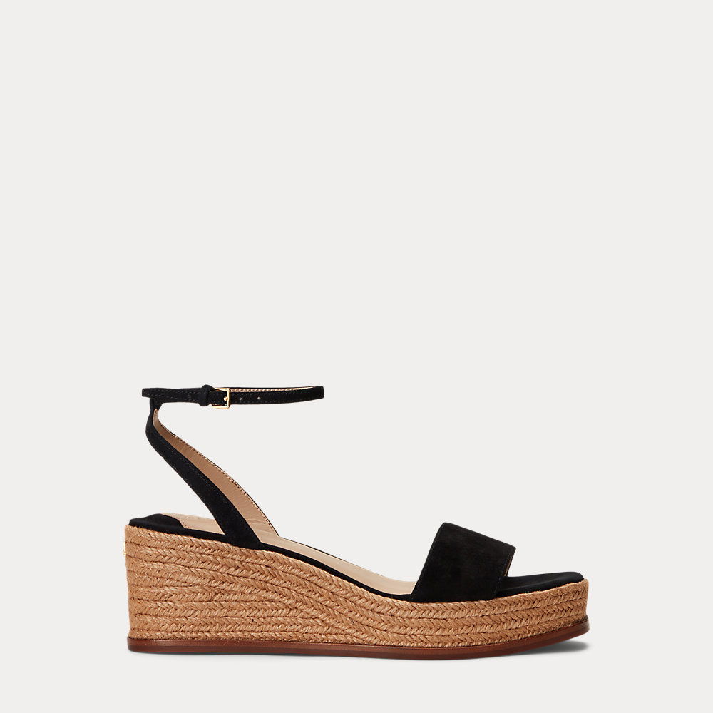 LAUREN RALPH LAUREN Leona Suede Espadrille | Endource