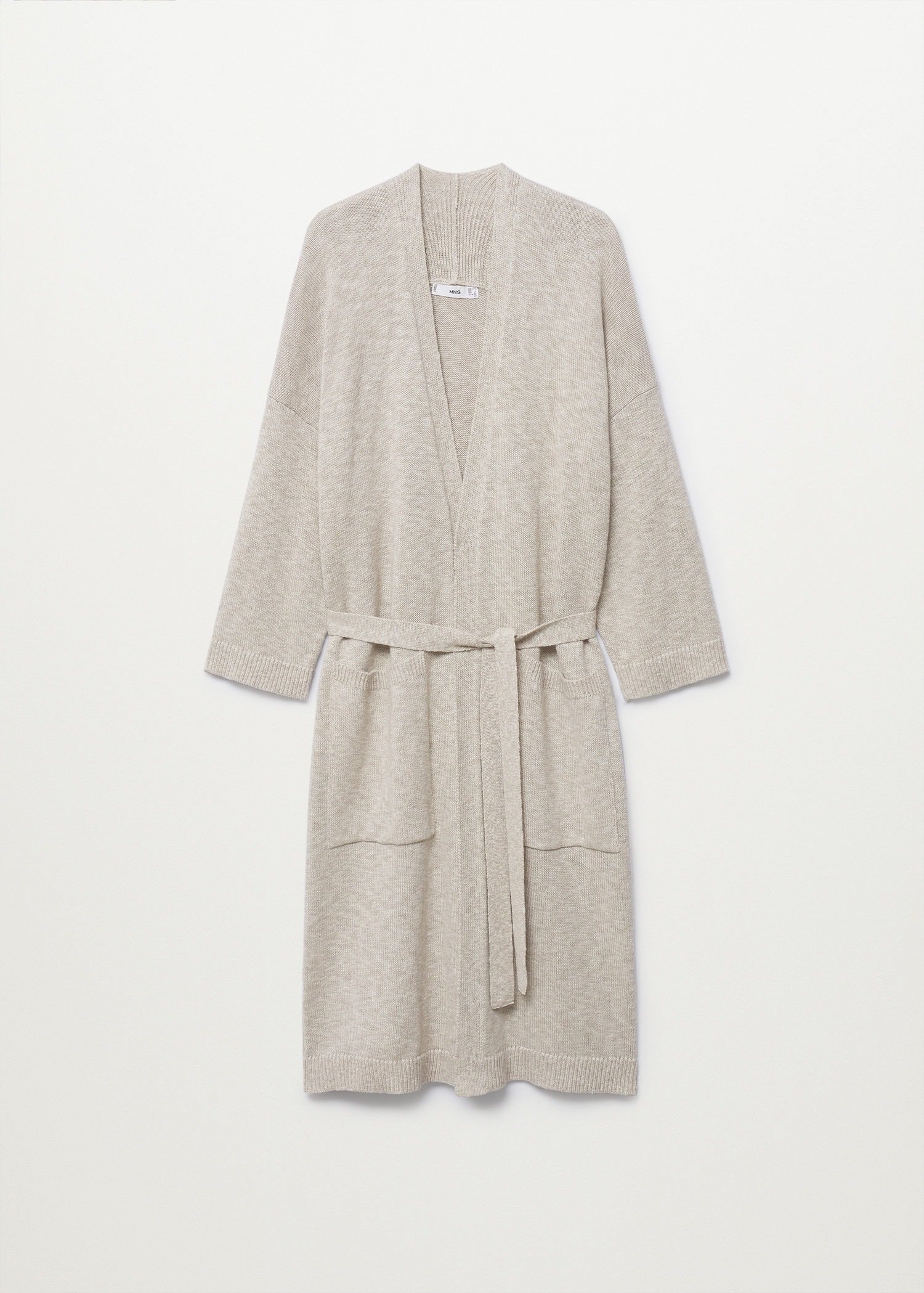 LISA MARIE FERNANDEZ Anita ruffled linen-blend robe