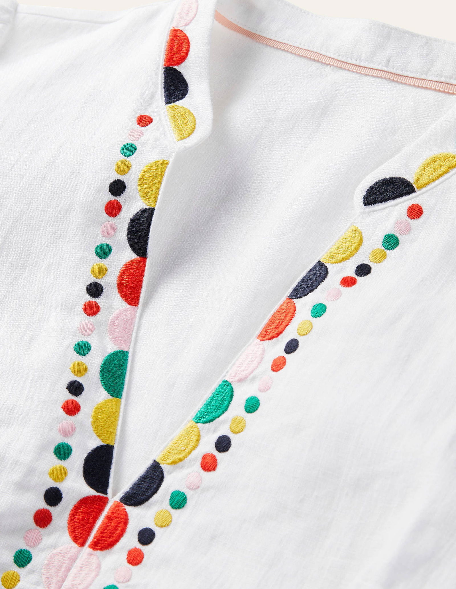 sachin and babi light blue dress Boden Una Linen Embroidered Dressbright
