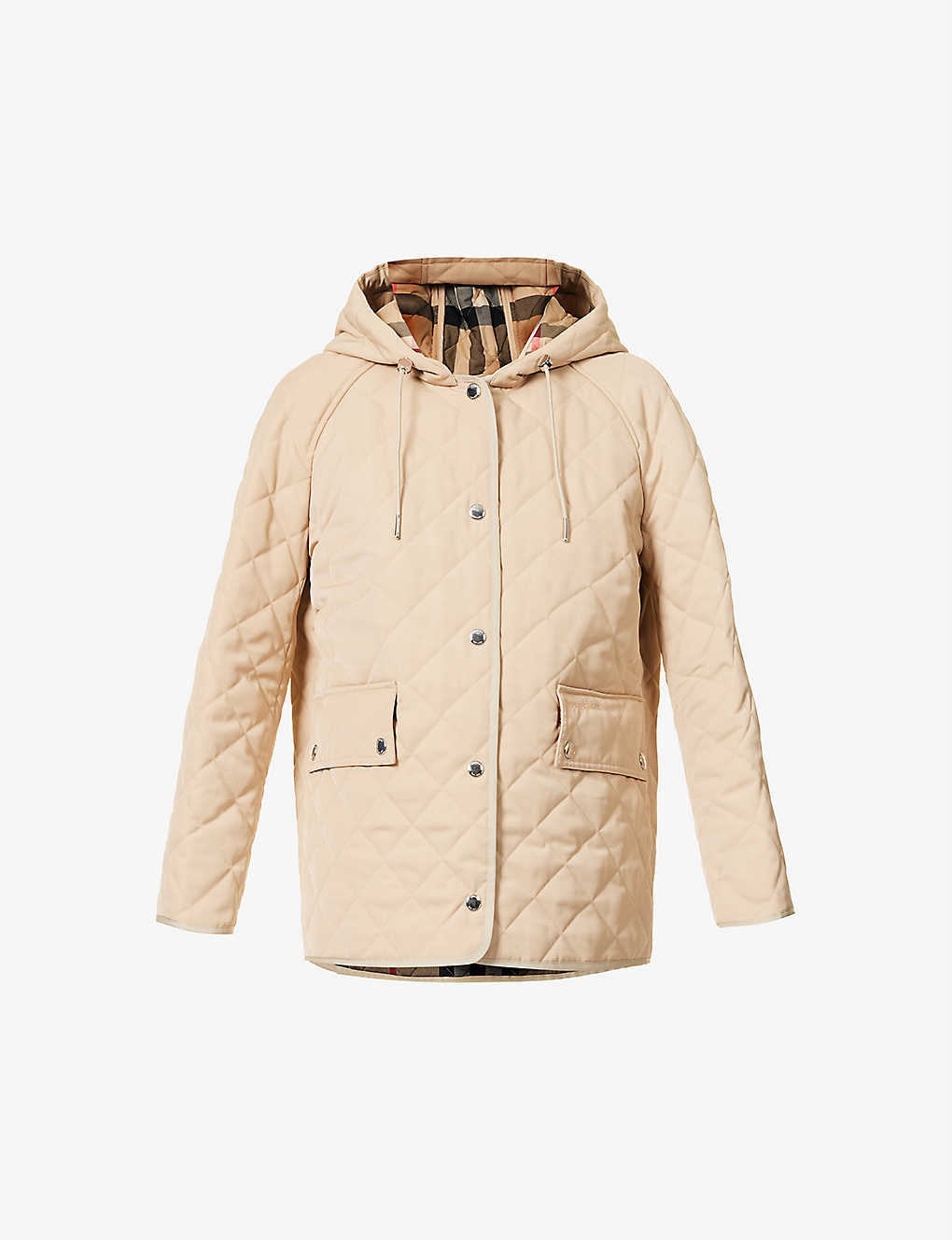 burberry coleraine quilted drawstring jacket