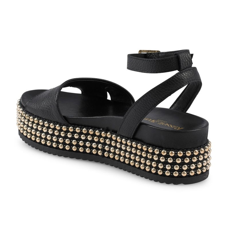 Russell And Bromley Goldmine Pearl Flatform Sandal Endource