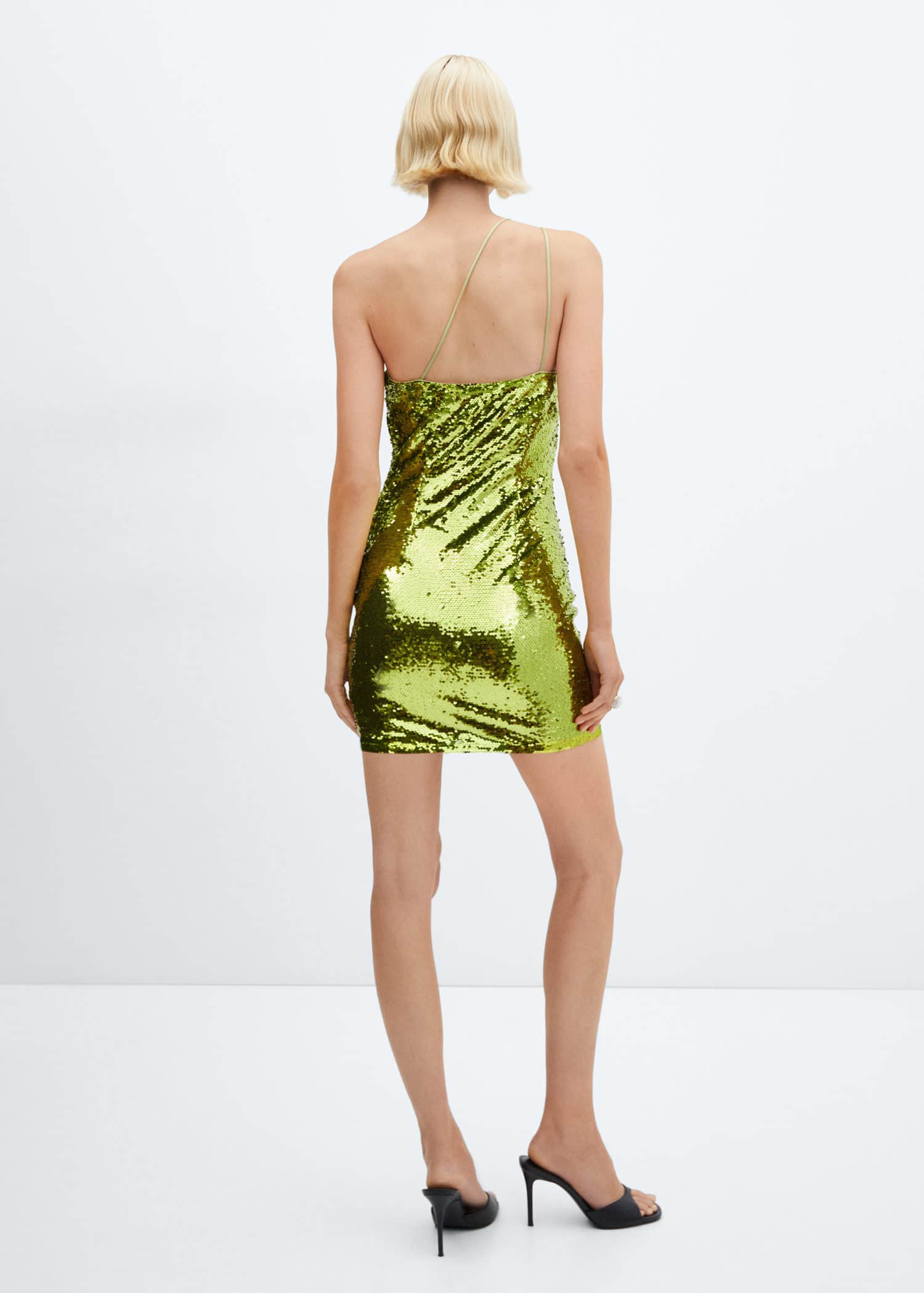 MANGO Asymmetric Sequin Dress | endource MANGO Asymmetric Sequin Dress | endource