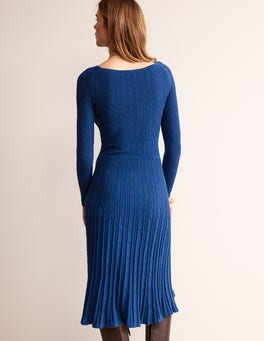 BODEN Imogen Empire Knitted Dress | endource