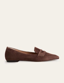 BODEN Pointed Toe Penny Loafers endource