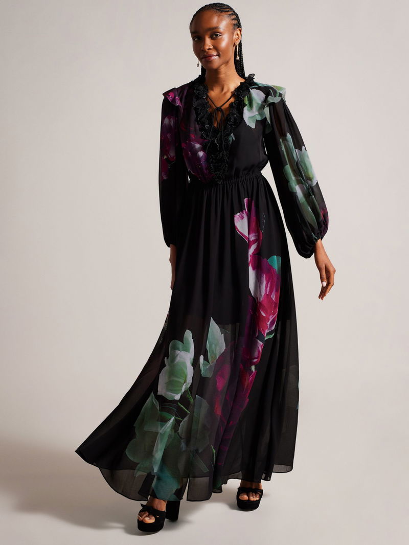 Maxi Dress Ted Baker Dress Floral Buy B By Ted Baker Viscose Blend Dress  From Next Macau