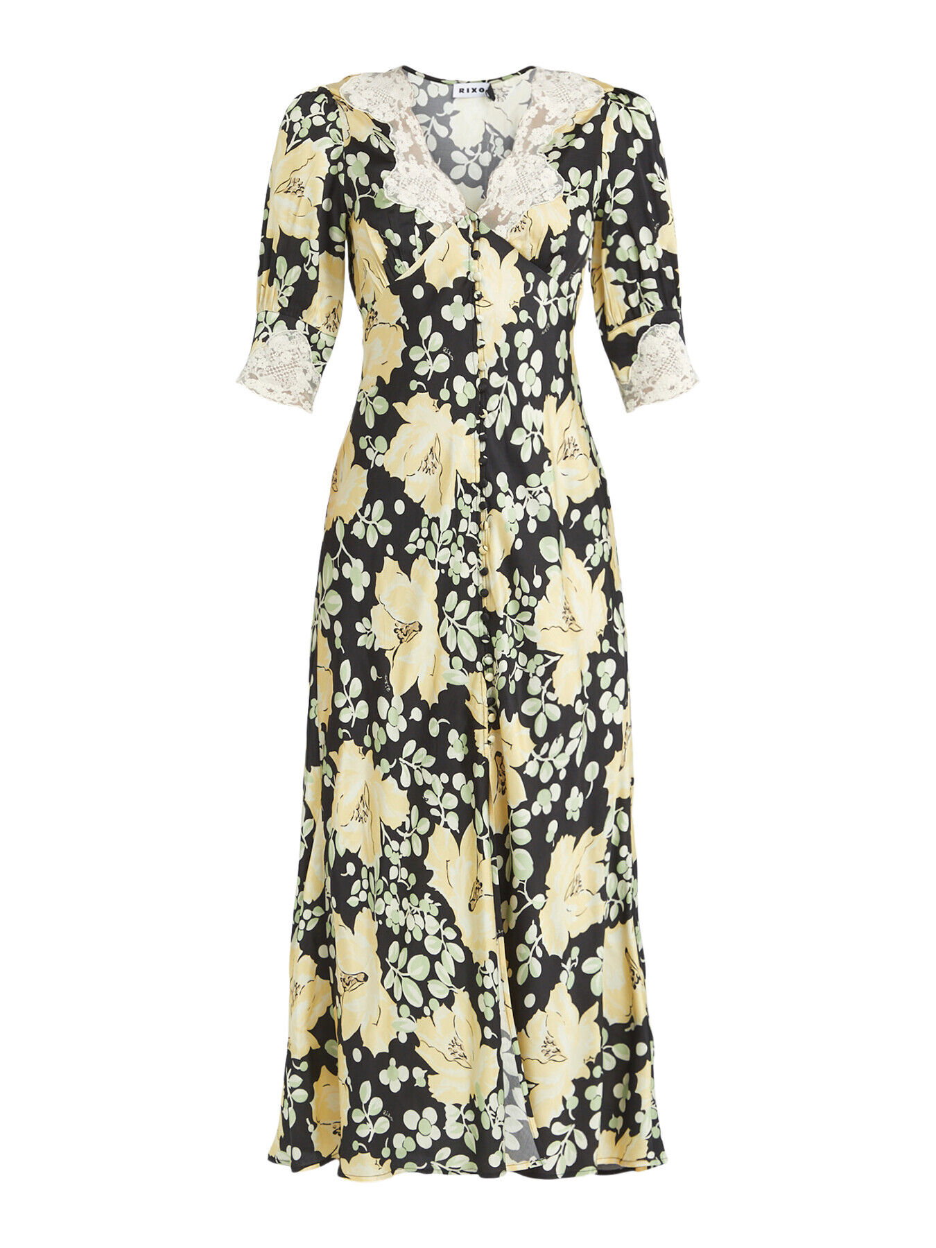 RIXO Simone Floral Midi Dress | endource RIXO Simone Floral Midi Dress | endource