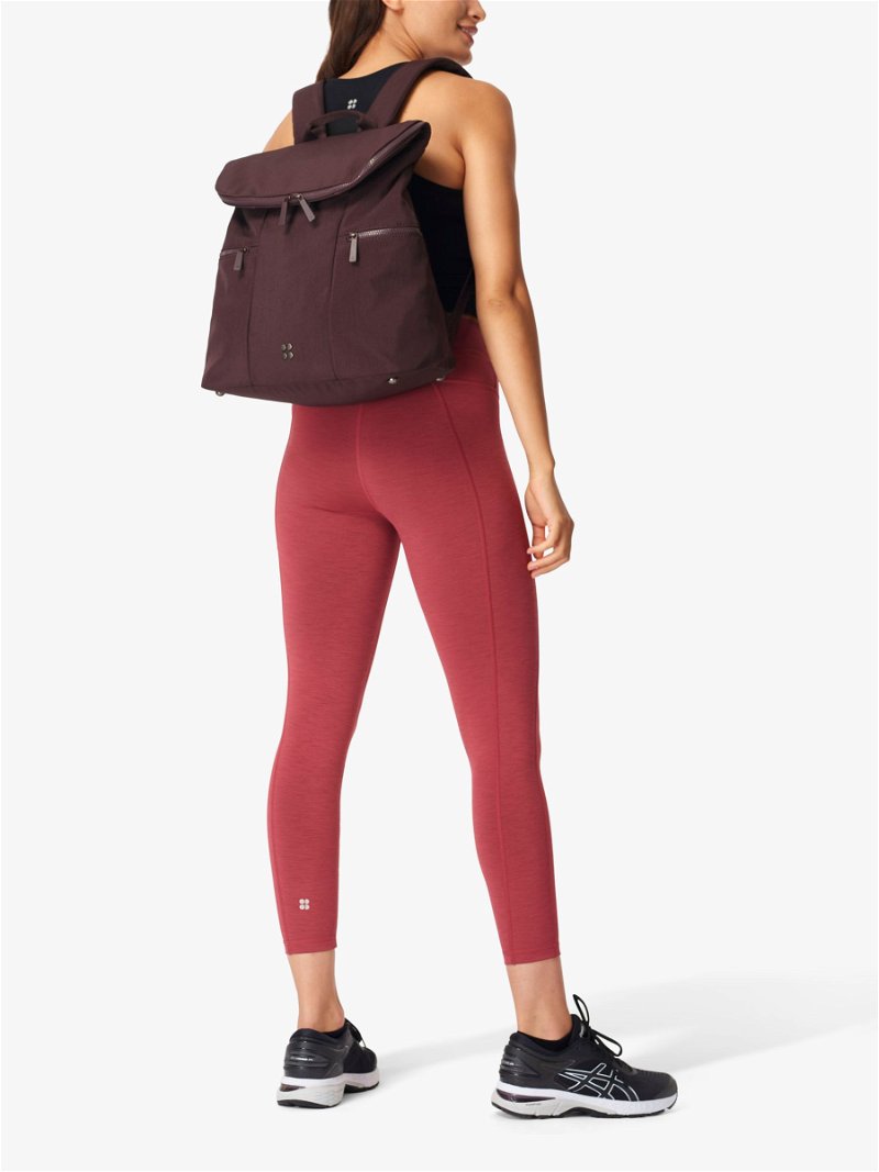 Sweaty Betty, Bags, Nwot Sweaty Betty All Sport Backpack Black Yoga Mat  Strap Scuba Style Fabric