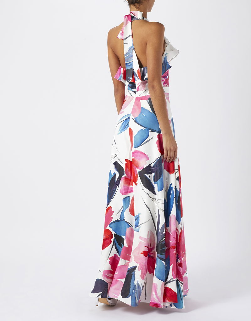 Monsoon Ada Print Maxi Dress endource