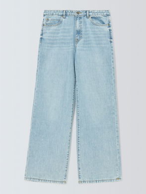 Sasha Wide Leg Jeans - Dark Blue