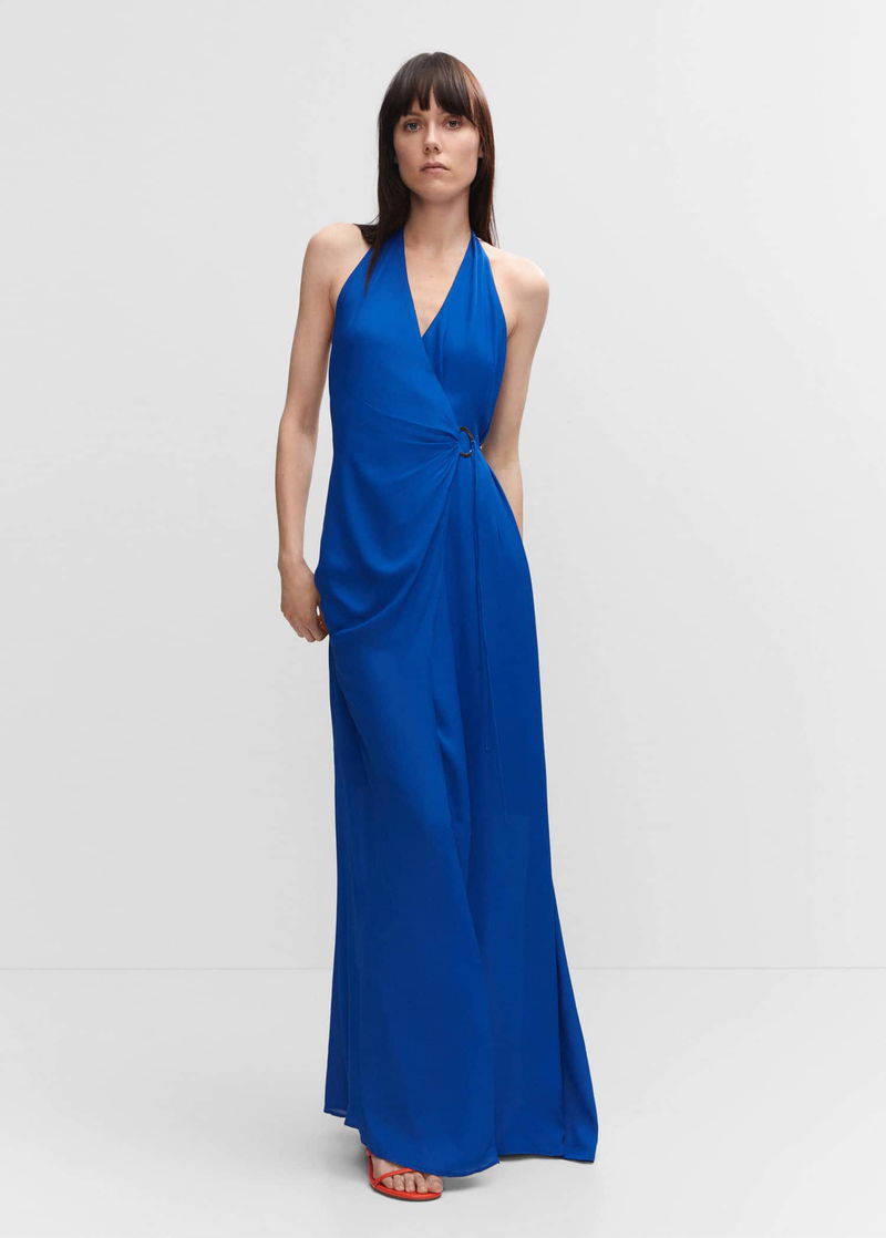 MANGO Hoop Long Dress | endource