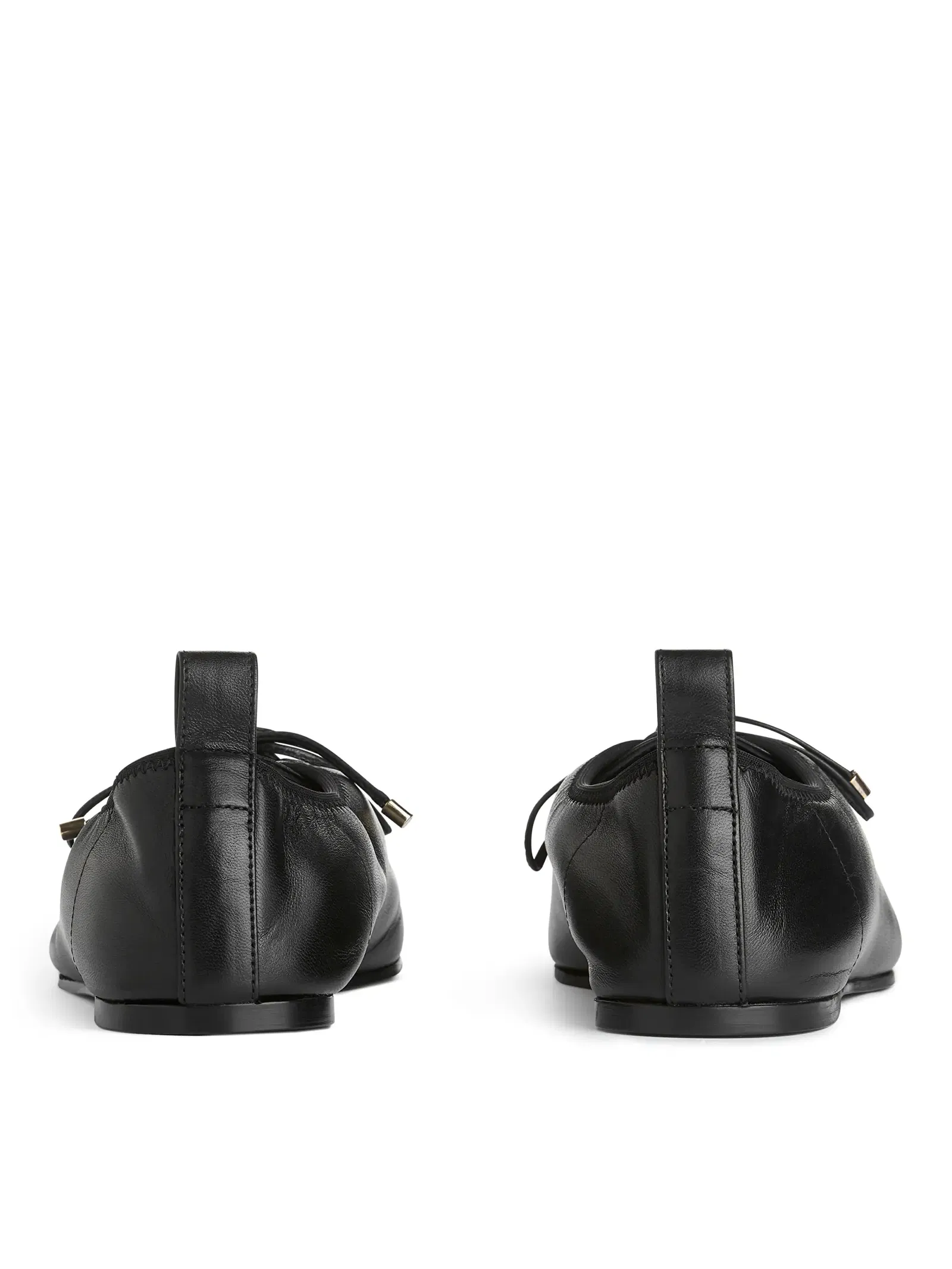 ARKET Lace-Up Derby Flats | endource
