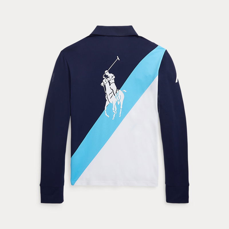 RALPH LAUREN Australian Open Ballkid Polo Shirt in Blue Endource