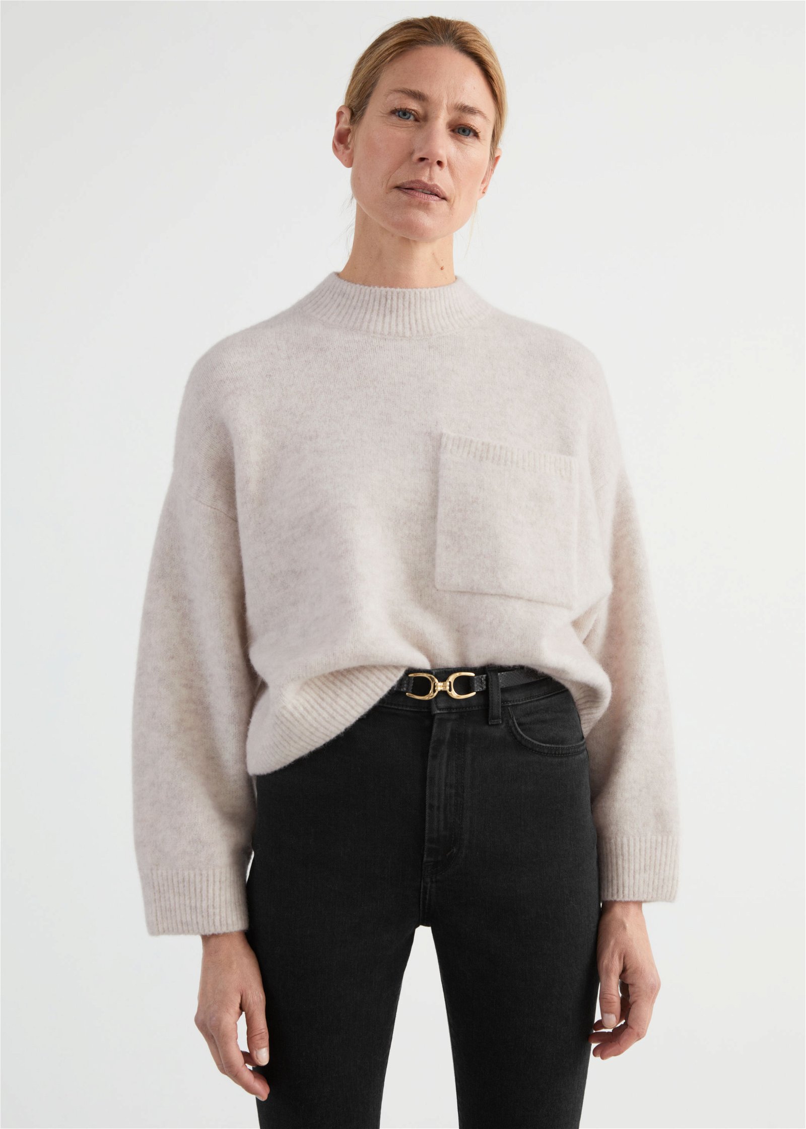  OTHER STORIES Bouclé Knit Cropped Cardigan