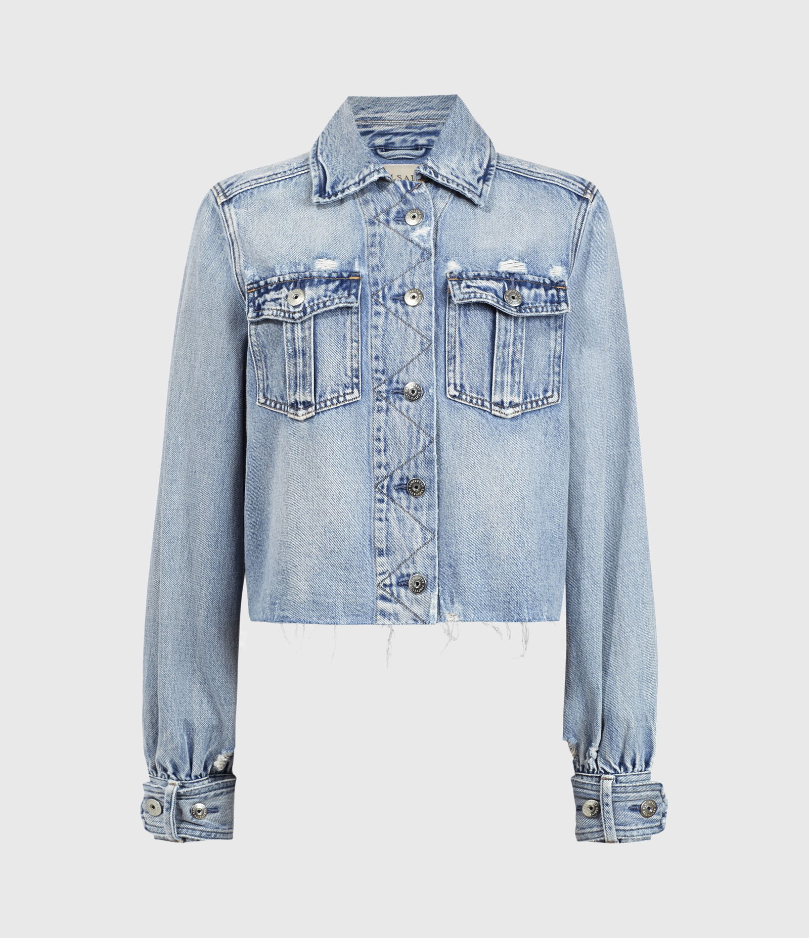 ALLSAINTS Maisy Denim Shirt Jacket endource