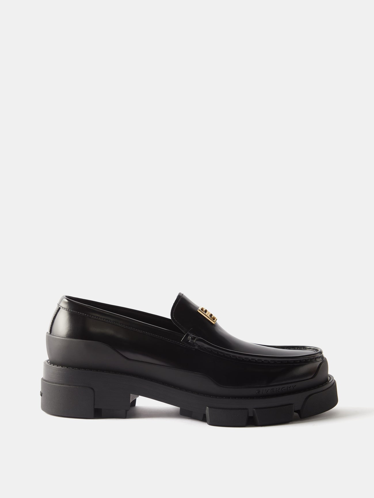 GIVENCHY Terra Leather Loafers | endource