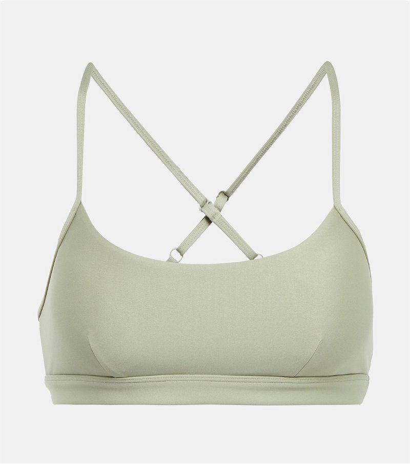 Alo Yoga Airlift Intrigue Bra worn by Ally Lewber as seen in
