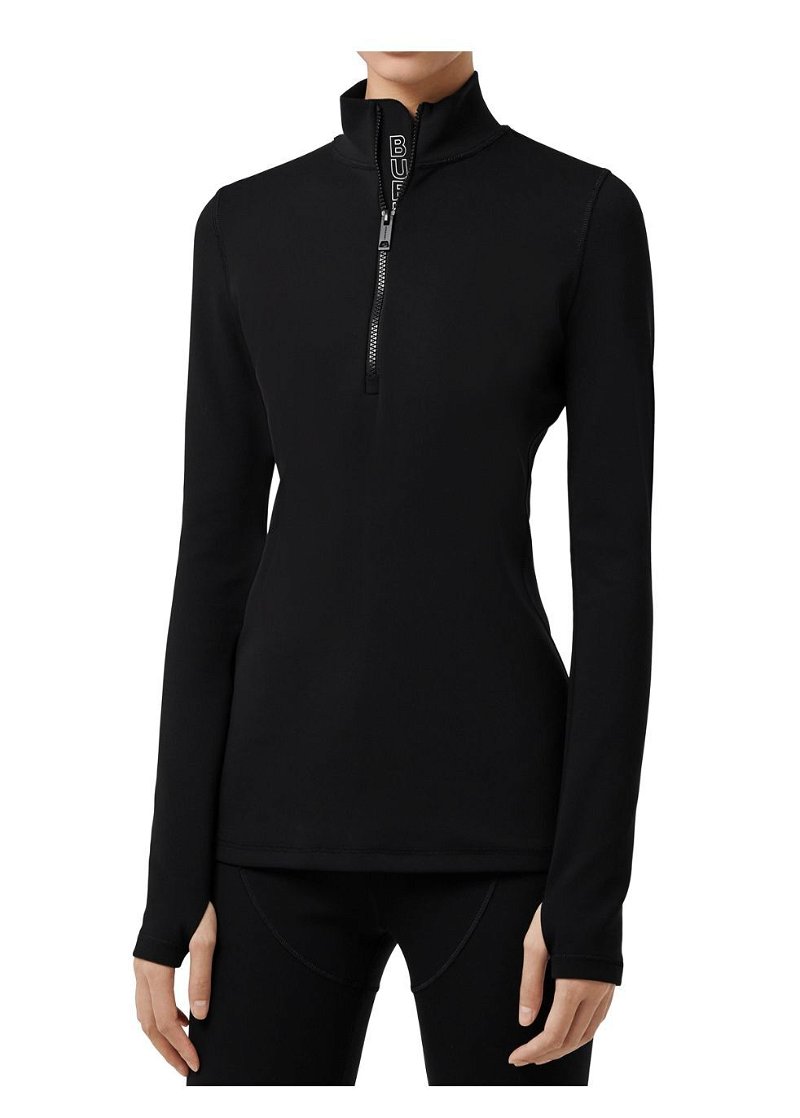 Burberry Ladies Black Freya Logo Detail Stretch Jersey Corset, Brand Size 6  (US Size 4) 8025209 - Apparel - Jomashop