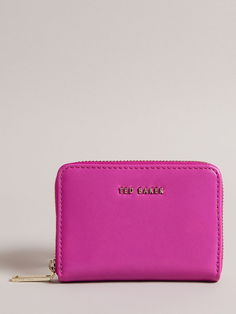 Bright Pink Ted Elador Ted Baker Purse TED BAKER Lilleee Small Zip