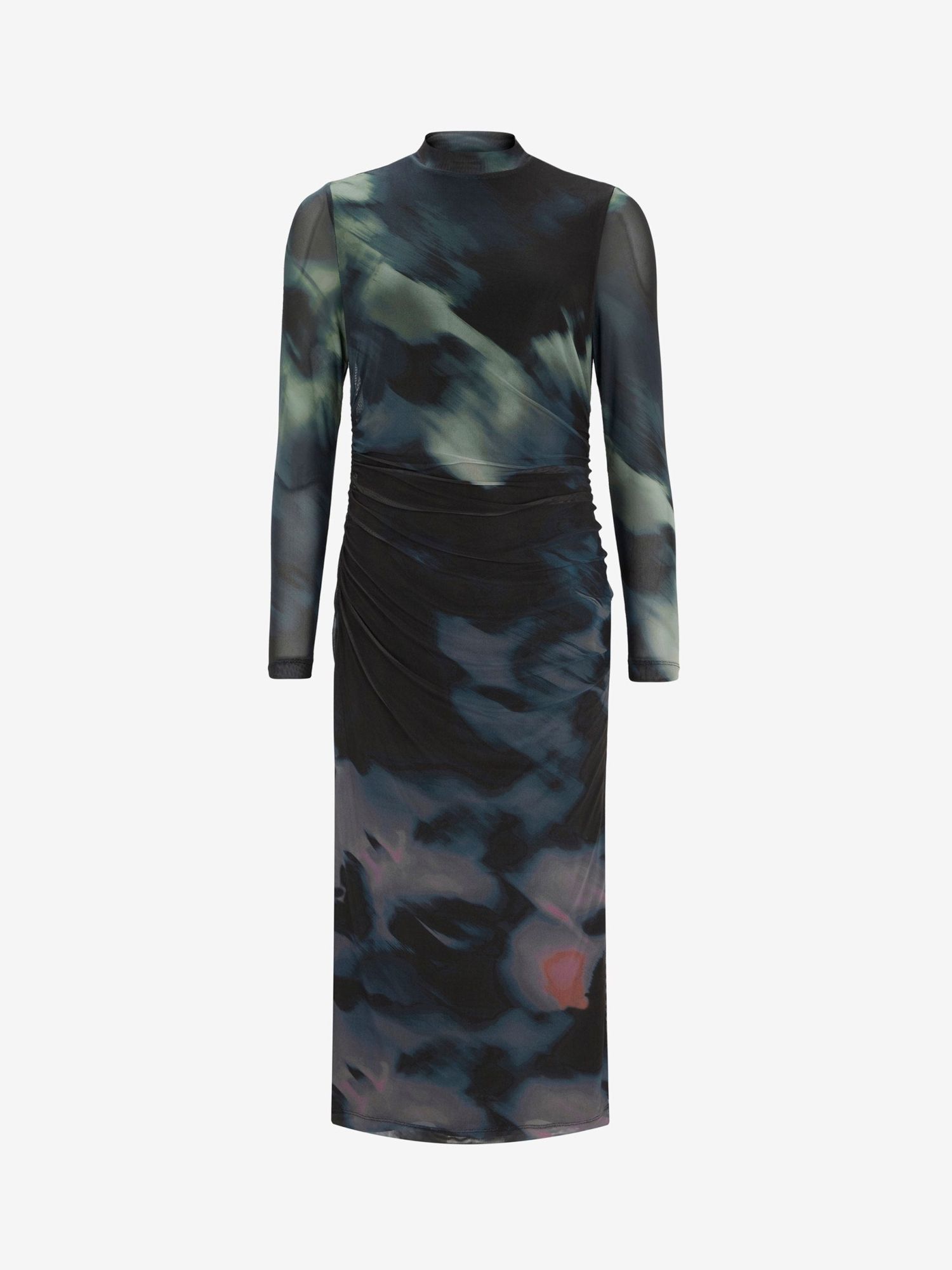 AVANT DOT WOVEN MIDI DRESS