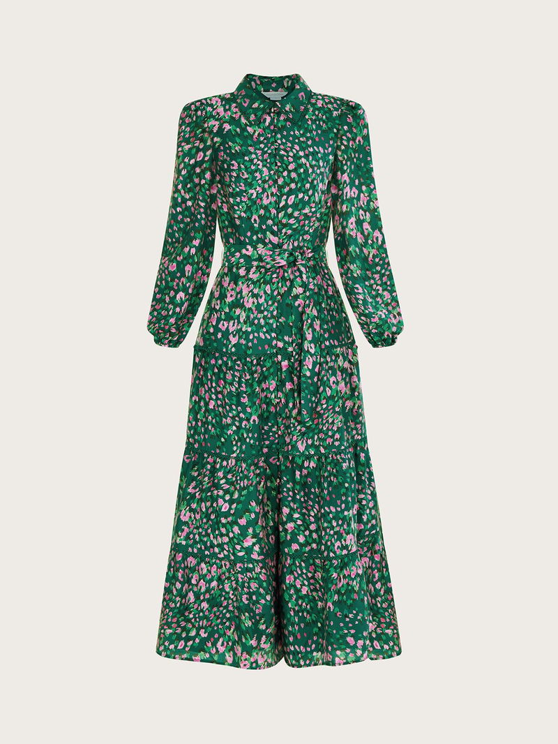 Monsoon Gracelynn Feather Print Shirt Dress | endource Monsoon Gracelynn Feather Print Shirt Dress | endource