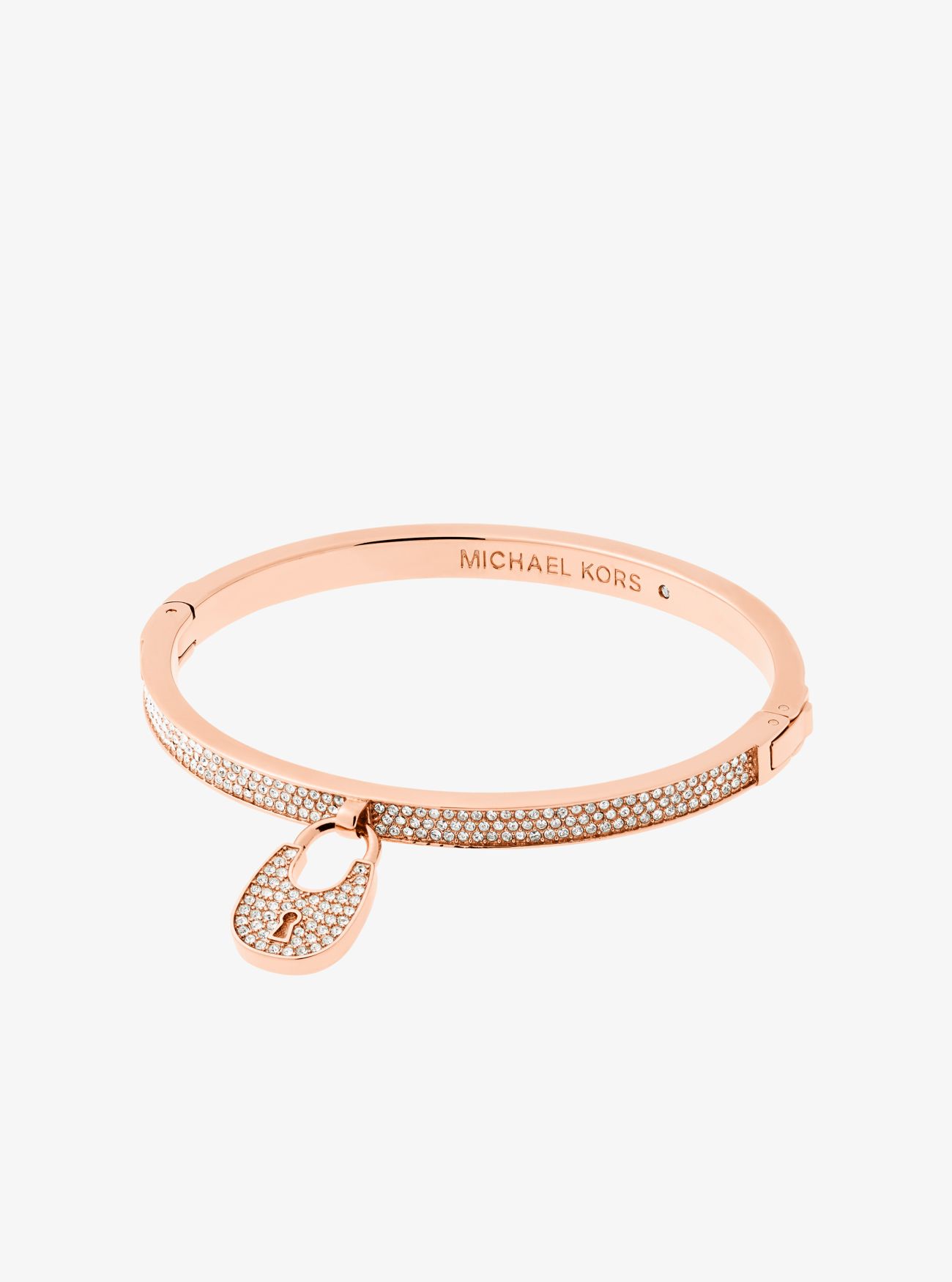 Heart Bracelet Michael Kors Rose Gold Lock Bracelet Heart Bracelet