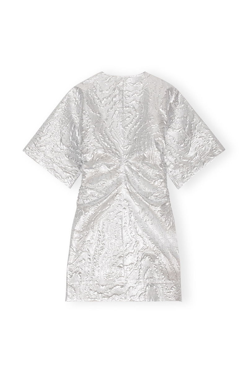 harlow embroidered mini dress Harlow Grey Mini Dress