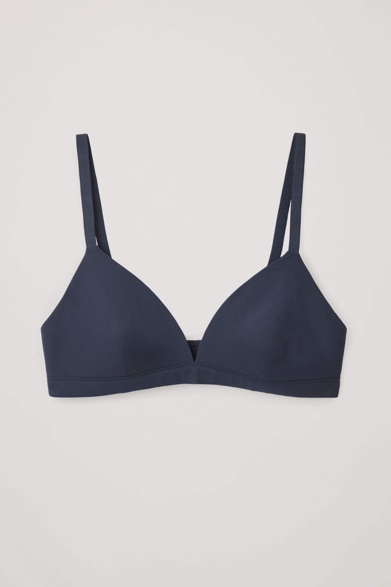 Weekday Cat triangle bra in blue