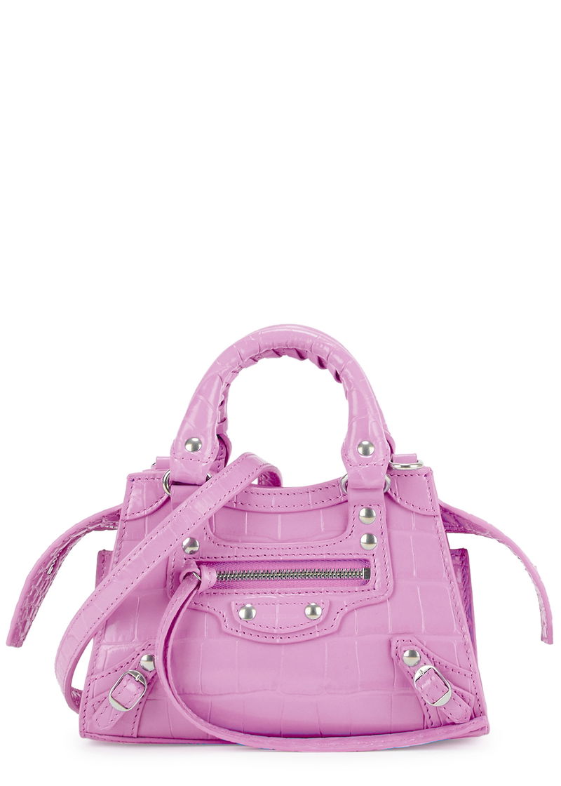 balenciaga classic city purple