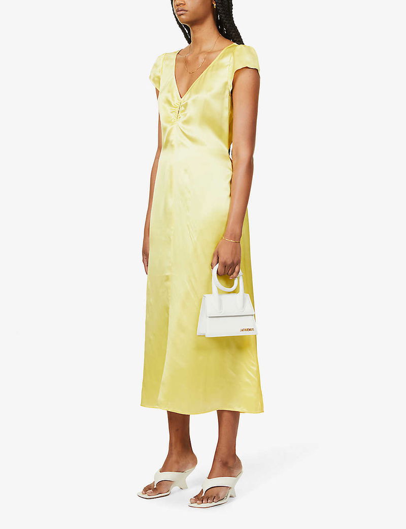 scottie silk dress Reformation | Dresses | Reformation Scottie Silk Dress Nwt Size